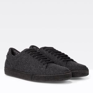 Vince Noble Wool Sneakers, Sz 10M, Graphite